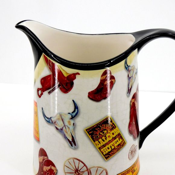 Lifestyle Home Mary Hughes Designs "Rodeo" Pitcher - Picture 5 of 10
